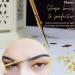 Stelone Professional Eyebrow Scissors - Small Curved Stainless Steel Beauty Scissor (Gold) - Buy Online on GoSupps.com