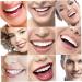 Buy 10 Pairs of Silicone Cosmetic False Teeth Veneers - Ideal Fake Tooth Covers for Men & Women | Provisional Dentures for a Perfect Smile - Buy Online on GoSupps.com