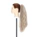 60cm Sandy Blonde & Bleach Blonde Claw Clip Ponytail Braid Extension - Wavy Hairpiece for Stunning Looks | International Shipping - Buy Online on GoSupps.com