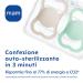 MAM Air Night Pacifiers Set of 2 | Silicone Holder Included | 6-16 Months | Neutral Colors - Shop Internationally! - Buy Online on GoSupps.com