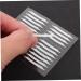 FOMIYES 30 Sheets Eyelid Transparent White Tapes Double-Side Double Sides Creative Stickers Practical 2.7x0.4x0.1cm White - Buy Online on GoSupps.com