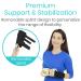 Vive Carpal Tunnel Wrist Brace - Arm Compression Hand Support Splint for Men Women Kids - Universal Adjustable Fit Black - Buy Online on GoSupps.com