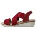 Fly London Women's Noli056fly Sandal 6 UK Lipstick Red