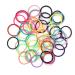 Joyeah Baby Hair Ties for Girls - 200pc Multicolor Small Elastics for Toddlers - No Crease Ponytail Holders - 2.5 cm Diameter - 20 Colors - Buy Online on GoSupps.com