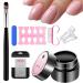Broken Nail Repair - Glue Gel | Repair Gel for Damaged Nails | Nail File Brush Daily Manicure Care for Women and Girls - Buy Online on GoSupps.com