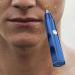 Compact Electric Nose Hair Trimmer - Effortless Grooming in Blue | International Shipping Available - Buy Online on GoSupps.com