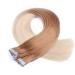 Premium Tape-In Hair Extensions #12/60 Ombre - 60cm | 100% Remy Real Hair | 30 Tresses (2.5g Each) - Tress by Novon - Buy Online on GoSupps.com