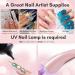 Makartt Nail Art Rhinestone Glue Gel 30g - Super Adhesive Gem and Crystal Nail Gel - Buy Online on GoSupps.com
