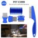 5-Piece Cobee Fine Tooth Dog Flea Lice Comb & Tear Stain Remover for Grooming - Buy Online on GoSupps.com