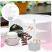 Mikinona Acrylic spiral nail practice holder spiral nail practice stand spiral nail display holder spiral nail art stand spiral nail color display stand nail art stands manicure sample 6.2x6.2cm Grey - Buy Online on GoSupps.com