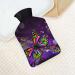 Color Butterfly Hot Water Bottle with Plush Cover - Bed Warmer for Adults & Children (26.5x15.3cm) | International Shipping - Buy Online on GoSupps.com