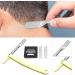 Yiida Professional Razor Blade Set - Stainless Steel Manual Beard Shaver | Ficklap Fold-In Blades | Salon Barber Quality - Buy Online on GoSupps.com