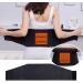 USB Heated Lumbar Belt for Men & Women - Thickened 5V Waist Support - NDH182 (Black One Size) - Stay Warm & Comfortable - Buy Online on GoSupps.com