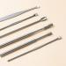 ZIYUAN Earwax Cleaner Tool Set - Stainless Steel Removal Kit for Safe & Effective Ear Wax Cleaning | Includes PU Bag | PLD-us Black - Buy Online on GoSupps.com