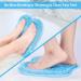 BESKAR Foot Scrubber XL with Non-Slip Suction Cups - Shower Mat for Cleansing, Exfoliating, and Massaging Feet - Improve Circulation and Soothe Achy Feet - Buy Online on GoSupps.com
