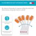 Flosser Soft Toothbrush - Gentle Effective Cleaning for All Ages | International Shipping Available - Buy Online on GoSupps.com