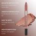 Waterproof Shimmer Eyeshadow Pen Crayon Stick - Dark Bronze | Long-lasting & Pearlescent Eyeliner Pencil for Glitter Eye Makeup - Buy Online on GoSupps.com