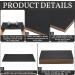20 Pcs Black Book Binding Chipboard Sheets 11x8.5 Inch 80PT - Heavy Duty Bookboard for Bookbinding Supplies - Buy Online on GoSupps.com