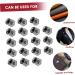 NUOBESTY Undercap 30pcs Rivet Decor Alloy Bag Metal Studs for Shoes Jean Buttons Diy Craft Accessories Bags Diamond Screws - Buy Online on GoSupps.com