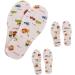VALICLUD 6 Pairs Children s Insoles - Replacement Shoe Inserts for Kids - Comfort & Support - 15.20x5.80x0.40 CM - Buy Online on GoSupps.com