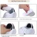 Soft Mesh Heel Grips Pads for Loose Shoes - 4 Pack (Black) - Buy Online on GoSupps.com