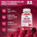 Iron Gummies for Women & Men Vegan Iron Supplement Gummies with Vitamin C A B-Complex Folate Zinc- for Immune Health & Energy Support Raspberry Flavor 120 Count 120 Count (Pack of 1) - Buy Online on GoSupps.com