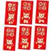 6X Chinese New Year Red Envelopes Hong Bao Hongbao 2024 Dragon Rectangle Red Packet Lucky Money Envelope for Birthday Wedding B Style B - Buy Online on GoSupps.com
