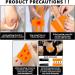 4 Roll Kinesiology Tape 5m Extra Sticky Kinesiology Tape Elastic Muscle Support Tape Waterproof Athletic Physio Muscles Strips Breathable for Exercise Sports & Injury Recovery Orange - Buy Online on GoSupps.com