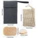 SourceTon 12 Soap Pockets & 2 Lifting Pads - Exfoliating Soap Saver Pouch for Small Bars & Easy Drying | International Shipping - Buy Online on GoSupps.com
