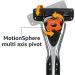Amazon Basics Men's MotionSphere Razor with Dual Lubrication Handle & 2 Cartridges - 3 Piece Set - Buy Online on GoSupps.com