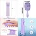 Continuous Spray Hair Oil Applicator & Scalp Massage Comb - Perfect for Hair Care & Dye (Pink - Buy Online on GoSupps.com