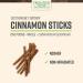 Frontier Co-op Korintje Cinnamon Sticks 1lb Pack - Premium Quality Spice for Baking and Cooking - Buy Online on GoSupps.com