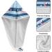 Flamingo Striped Hair Towel 2 Pack | Super Absorbent Quick Dry Hair Turbans for Women & Girls - Buy Online on GoSupps.com