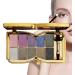 10 Colors Glitter Eyeshadow Pallet Shimmer Colorful Eyeshadow Palette Makeup Diamond Bright Makeup Shimmery Highly Pigmented Waterproof Long-lasting Sweatproof Practice Make Up - Buy Online on GoSupps.com