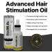 Back2Life 100% Natural Hair Stimulation & Beard Growth Oil - Say Goodbye to Patchy Beards - Moisturizing Serum for Hair & Beard - Scalp Repair & Regrowth Formula - Buy Online on GoSupps.com
