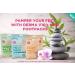 Derma V10 Foot Pack Mask (6 Pack) Deep Moisturising (Tea Tree & Peppermint Honey & Almond Argan Oil) - Buy Online on GoSupps.com