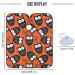 Waterproof Barber Cape - Owl Orange & Cheetah Haircut Bib for Men & Women | Unisex Hair Cutting Cape - Buy Online on GoSupps.com