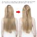 Buy Hair Part Extensions - Wavy Invisible Wire Tresse Hair - Ashblond & Bleach Blond - 50cm 90g | International Shipping Available - Buy Online on GoSupps.com
