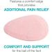 Adhesive Felt Metatarsal Foot Pads - Reduces Ball of Foot Pain - 6 Pads - Buy Online on GoSupps.com