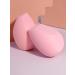 Light Pink Beauty Blender Powder Puff - Wet & Dry Makeup Sponge (4.2x4.2x6) | International Shipping Available - Buy Online on GoSupps.com