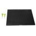 Stylus Braille Slate Braille Slate 27 Lines 30 Cells Black Plastic Braille Writing Slate with Stylus for Blind