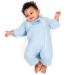 Baby Merlin's Magic Sleepsuit - 100% Cotton Baby Transition Swaddle - Baby Sleep Suit - Blue - 3-6 Months 3-6 Months Blue