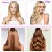 Silky Heatless Curling Rod Headband - Pink No Heat Wave Styling Tool for Long & Medium Hair - Buy Online on GoSupps.com