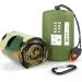 Bearhard emergency sleeping bag bivouac sack of ultra -light waterproof thermal survival emergency equipment with heat storage for camping hiking backpack hiking 1 pack camouflage camouflage