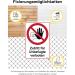 Nothlok Safety Work Banned Shield - 30x20 cm PVC Prohibition Sign for Private Property | No Passage & Unauthorized Access - UV Resistant - Buy Online on GoSupps.com