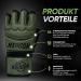 Madgon MMA Gloves - Professional Quality Boxing & Training Gloves for Grappling | Olive/Black - Buy Online on GoSupps.com