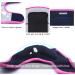 Adjustable Soft Kids Elbow and Knee Pads Set for Sports and Activities - Rose M - Buy Online on GoSupps.com