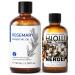 HIQILI 100ML Rosemary Essential Oil & 30ML Neroli Fragrance Oil for DIY Diffuser