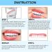 Shop Hfdhd Dentures Pebble Gel - Natural Tones Smile Perfect Veneers | Instant Tooth Repair Set for Men & Women - 7 Pairs Reusable Cosmetic Covers - Buy Online on GoSupps.com