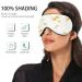 WELLDAY Sleep Mask - Yellow Flowers Night Eye Cover for Men Women| Adjustable Strap for Blockout Light and Comfort | Soft Blindfold - Buy Online on GoSupps.com